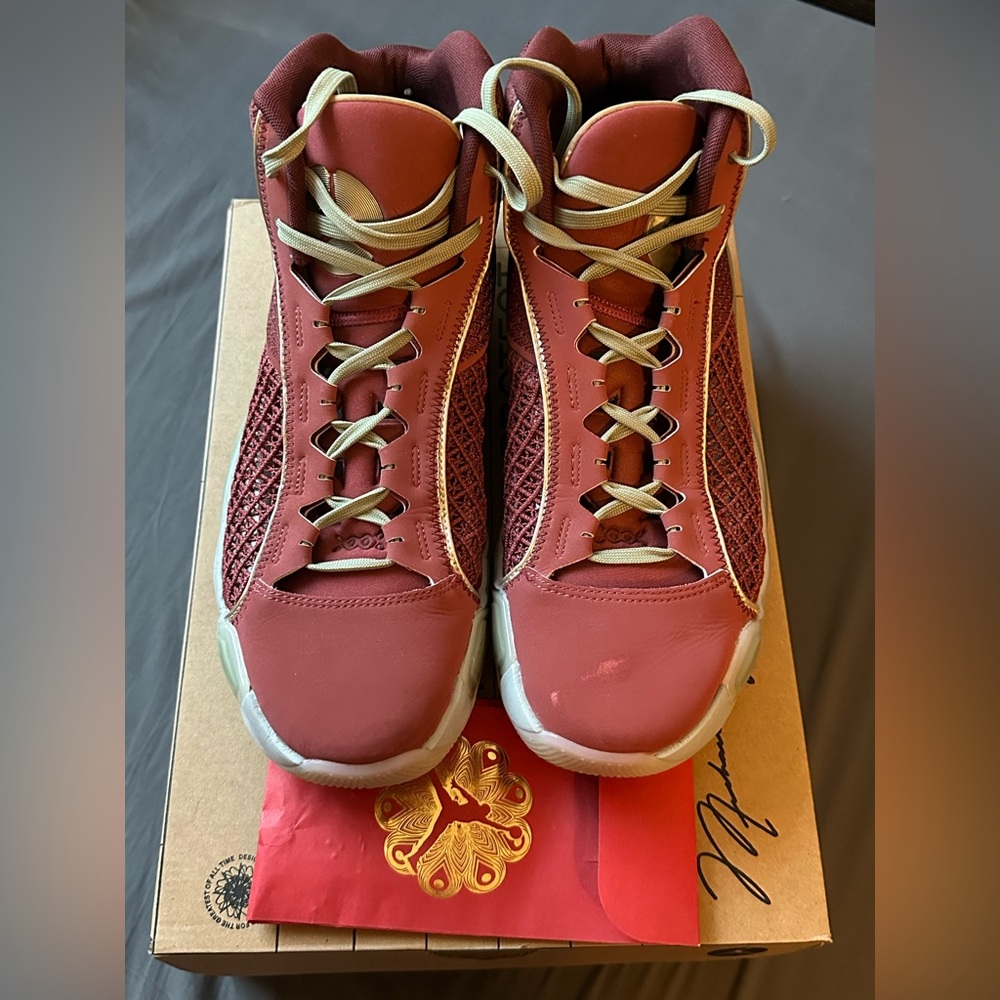 Air Jordan 38 SZ 11.5 Chinese New Year of the Dragon FQ8894-600 CNY Nike Men's